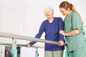 Physical therapy helps seniors maintain their independence.